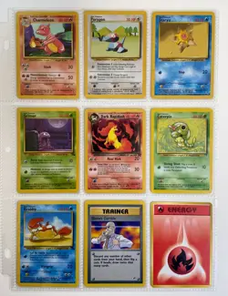 Pokemon Card Binder Collection - Vintage Card Lot | 1999-2000 WOTC Rare/Uncommon - Image 1