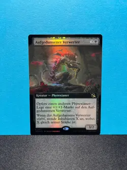 FOIL FULLART Aufgedunsener Verwerter / Bloated Processor - MTG Magic - Image 1
