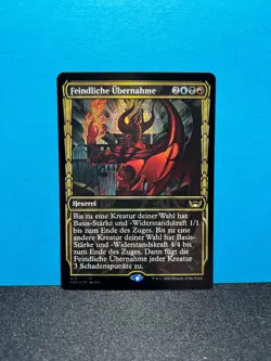 FOIL Feindliche Ubernahme / Hostile Takeover - MTG Magic - Image 1