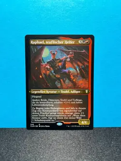FOIL E Raphael, teuflischer Helfer / Raphael, Fiendish Savior - MTG Magic - Image 1