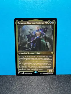 FOIL E Tyrannos, Furst der Finsternis / Bane, Lord of Darkness - MTG Magic - Image 1
