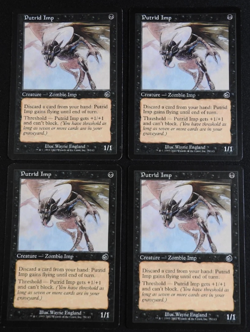 4 x Putrid Imp / Verwesender Bold - TORMENT - englisch *Playset* Threshold - Image 1