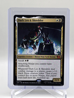 Dark Leo & Shredder - MTG TMNT Mythic TMT #0142 - Image 1