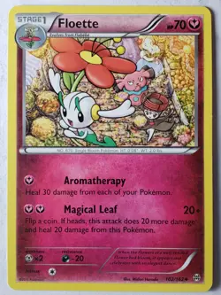Floette 102/162 - LP - XY Breakthrough Pokemon Card $2 Flat Shipping - Image 1