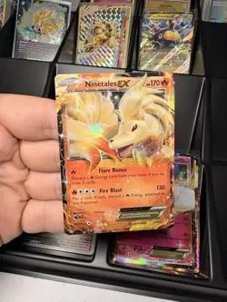 Pokemon Ninetales EX 13/83 Generations Ultra Rare Holo Full Art 170 HP - Image 1