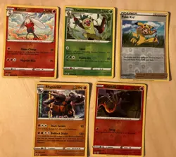 X5 Pokemon Card Reverse / Holo Bundle Job Lot SWSH Base /202 Era 2020 VGC NM - Image 1