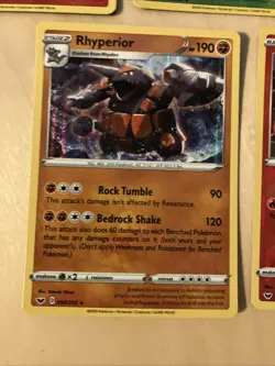 X5 Pokemon Card Reverse / Holo Bundle Job Lot SWSH Base /202 Era 2020 VGC NM - Image 3