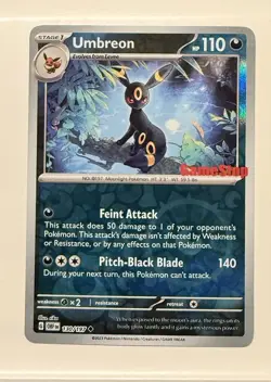 Pokemon Card - Umbreon Gamestop Promo 130/197 Reverse Holo - Image 1