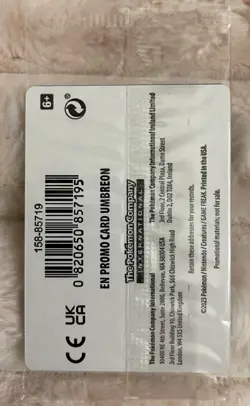 POKEMON CARD TCG SEALED UMBREON 130/197 GAMESTOP EXCLUSIVE PROMO NM - Image 2