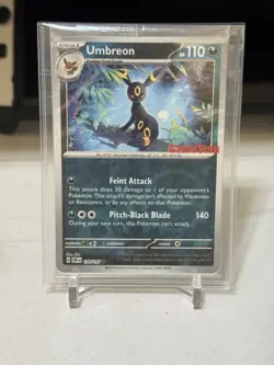 Gamestop-Stamped Umbreon SEALED Promo Holo Pokemon Obsidian Flame 130/197 - Image 3