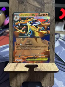 Pokemon TCG Mega Charizard Y ex MEP 030 - Black Star Promo - NM - Image 1