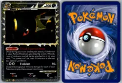 Pokemon Umbreon Prime 86/90 Undaunted Holo Rare 2010 LP - Image 1