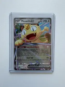 Meowth EX 062/088 Double Rare - Pokemon TCG Perfect Order - NM+ Freshly Packed - Image 1