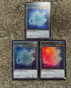 3x Photon Token Photon Sanctuary Super Rare OP29-EN027 Yugioh - Image 1