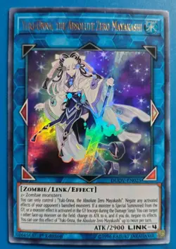 Near Mint Yugioh Yuki-Onna, the Absolute Zero Mayakashi DUOV-EN025 1st Edition - Image 1