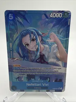 Nefeltari Vivi EB03-024 Alt Art SR Extra Booster: One Piece Heroines English - Image 1