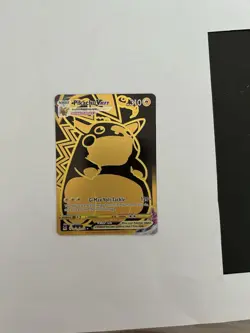 Pokemon TCG Lost Origin Pikachu VMAX Gold Hyper Rare Card TG29/TG30 - Image 1