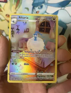 Pokemon TCG Altaria Crown Zenith Galarian Gallery Holo Card GG19/GG70-LP - Image 1