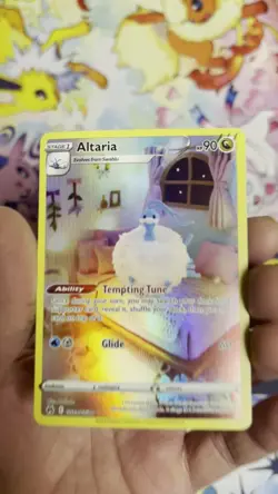 Pokemon TCG Altaria Crown Zenith Galarian Gallery Holo Card GG19/GG70-LP - Image 2