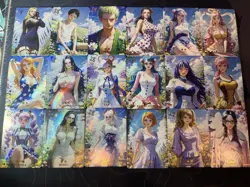 One Piece Set of 18 Collectible Character Anime Picnic Spring Cards Luffy Zoro - Image 1