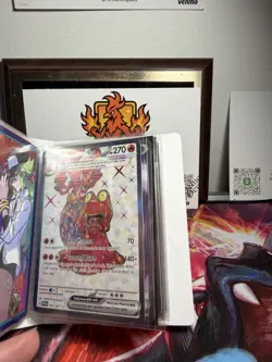 Pokemon Binder 28 Card Full of Exs, GX, Pokeball Holos, Full Arts. free sleeves - Image 4