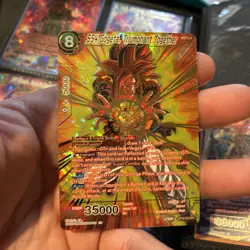 Dragon Ball Super Card Game SS4 Gogeta Triumphant Together Card BT18-019 SR - Image 1