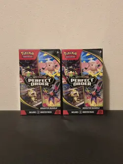 2x Pokemon Perfect Order Booster Bundle New Factory Sealed - Image 1