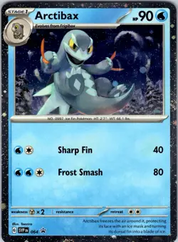 Arctibax - (Cosmos Holo) 064 SV: Scarlet & Violet Promo Cards Pokemon NM Holo - Image 1
