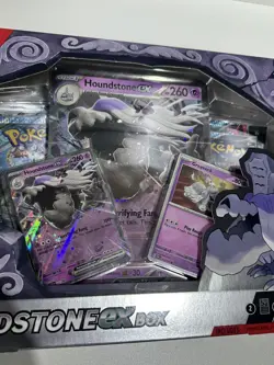 Pokemon TCG Houndstone EX Collection Box - New & Factory Sealed - Image 2