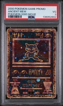 New Cert* Ancient Mew PSA 3 Black Star Promo Pokemon The First Movie (2000) WOTC - Image 1
