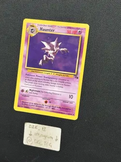 Pokemon WOTC Fossil Set - Haunter - 21/62 - Holo Rare - Unlimited Edition - NM - Image 4