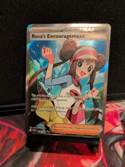Rosa’s Encouragement Full Art [NM] ME03: Perfect Order 114/088 Pokemon TCG 🔥🔥 - Image 1