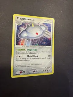 Pokemon TCG Magnezone Diamond & Pearl 8/130 Holo Holo Rare - LP - Image 2