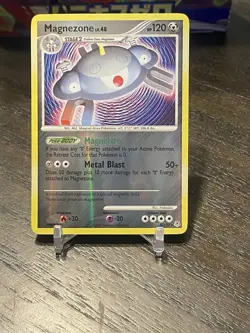 Pokemon TCG Magnezone Reverse Holo Rare 8/130 Diamond & Pearl 2007 - Image 1
