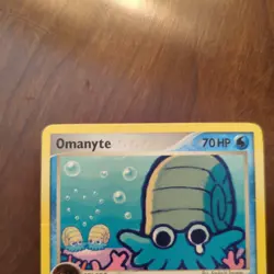 Omanyte 60/92 Common Ex Legend Maker Pokemon Card Non Holo 2006 - Image 3