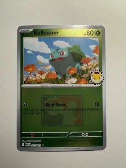 Bulbasaur 001/132 Pokemon Day 2026 - Pokemon TCG Mega Evolutions Promo LP - Image 1