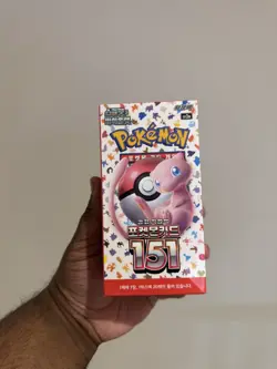 Pokemon TCG Scarlet & Violet 151 SV2a Booster Box Korean Edition, Sealed - Image 1