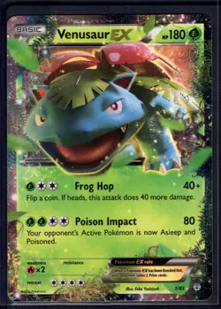Venusaur EX 1/83 Holo Rare EX Generations Pokemon Near Mint - Image 1