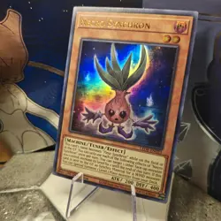 Yugioh Necro Synchron #LED8-EN023 Ultra Rare 1st Edition LP/NM See Pics - Image 2