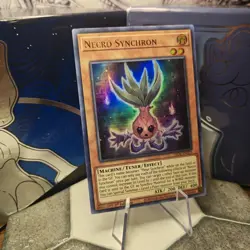 Yugioh Necro Synchron #LED8-EN023 Ultra Rare 1st Edition LP/NM See Pics - Image 3
