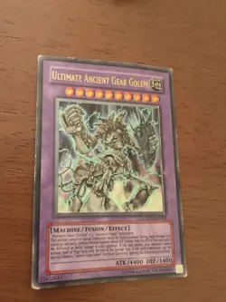 Ultimate Ancient Gear Golem LODT-EN043 Ultimate Rare YuGiOh Yu-Gi-Oh - Image 1