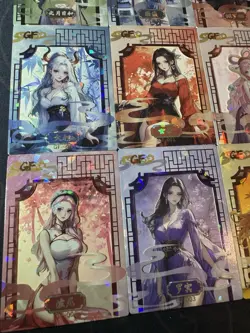 9 x Goddess Character Collectible One Piece Waifu Cards CCG Maiden Qipao - Image 5