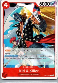 Extra Booster: Memorial Collection #EB01-003 Kid & Killer - Image 1