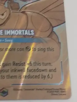 We Could Be Immortals Enchanted 214/204 Disney Lorcana (pack fresh just pulled) - Image 3