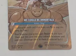 We Could Be Immortals Enchanted 214/204 Disney Lorcana (pack fresh just pulled) - Image 4
