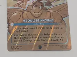 We Could Be Immortals Enchanted 214/204 Disney Lorcana (pack fresh just pulled) - Image 5