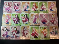 One Piece 18 Collectible Character Anime Waifu Ultra Premium Thick Cards SSR - Image 1