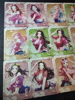 One Piece 18 Collectible Character Anime Waifu Ultra Premium Thick Cards SSR - Image 2