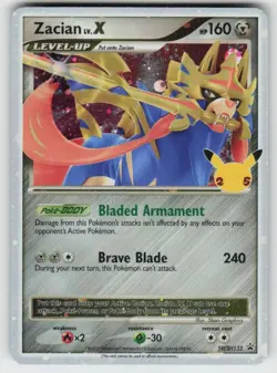 GGC - 6 Zacian LV. X SWSH135 Promo SWSH: Sword & Shield Promo Cards - Image 1