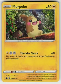 GGC - 6 Morpeko - (General Mills Promo) SWSH012 Promo Miscellaneous Cards & Prod - Image 1